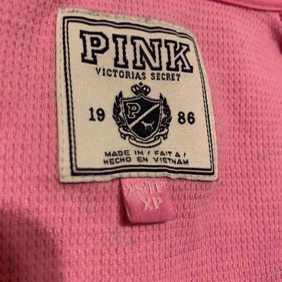 Victoria’s Secret XS Pink Long Sleeve Sleepwear - Picture 4 of 6